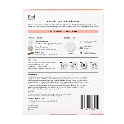 Sheet Mask Collagen Facial