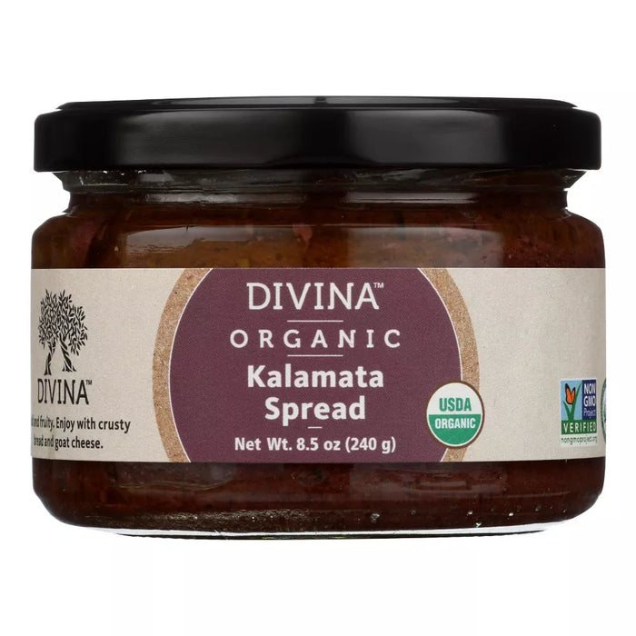 Divina Organic Kalamata Olive Spread 8.5 oz