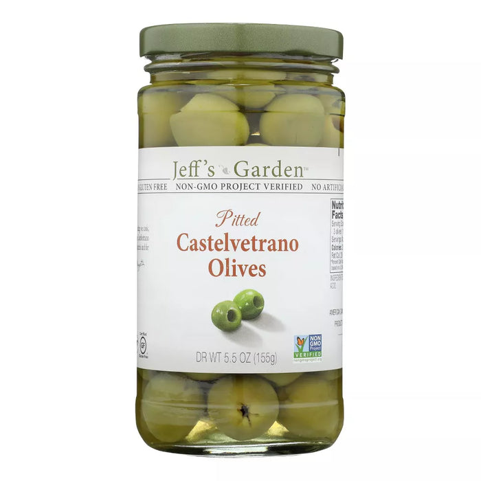 Jeff's Naturals Castelvetrano Olives Pitted 5.5 oz