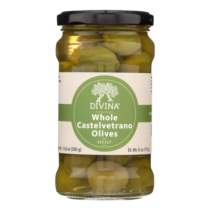 Divina Whole Castelvetrano Olives 10.6 oz