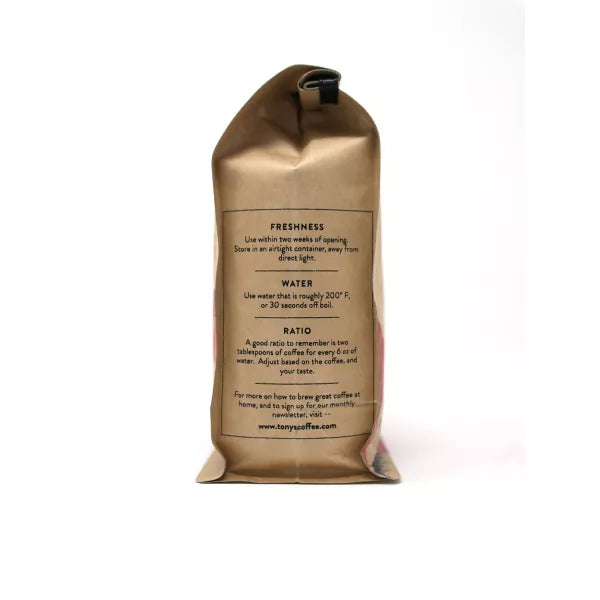 Tony`s Coffee  Songbird Blend Whole BeanMedium Roast   12 oz