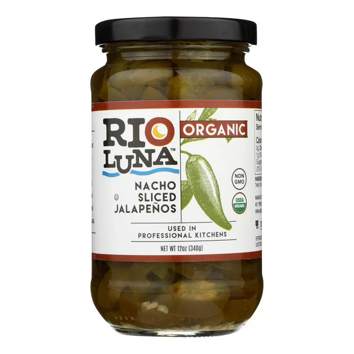 Rio Luna Organic Nacho Sliced Jalapenos 12 oz