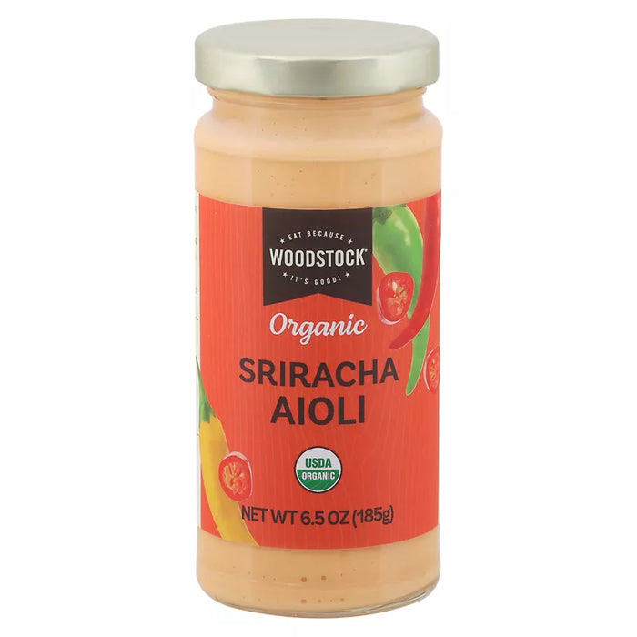 Woodstock Organic Sriracha Aioli 6.5 oz