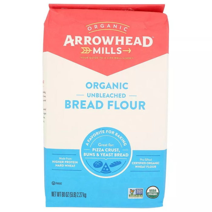 Arrowhead Mills Organic Flour; Bread