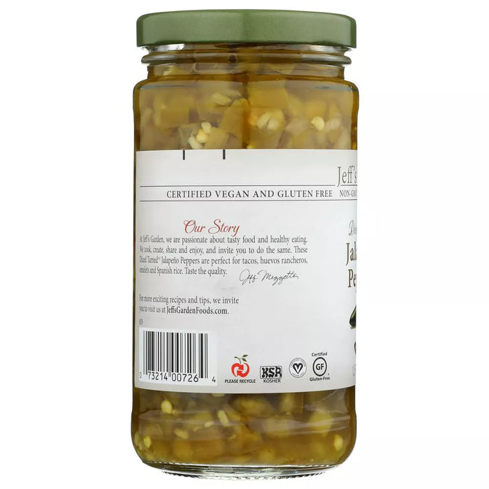 Jeff's Naturals Jalapeno Peppers Jalapeno 12 oz