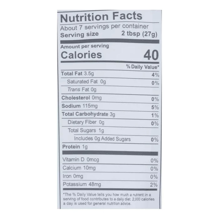 Kevin`s Natural Foods Cilantro Lime Sauce 7 oz