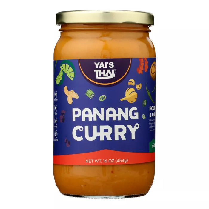 Yai`s Thai Sauce Curry Panang 16 oz