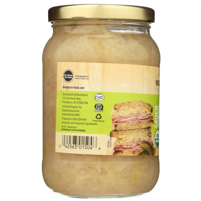 Woodstock Foods Organic Sauerkraut 16 oz