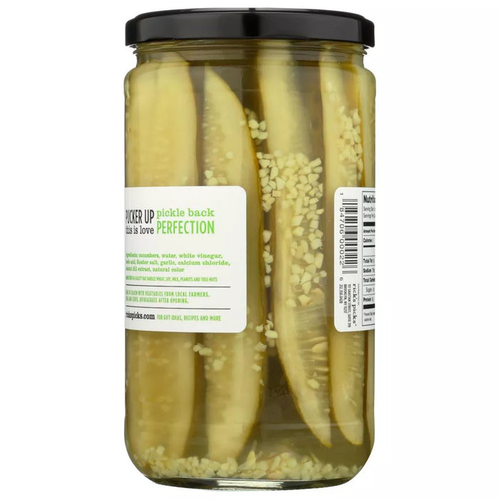 Rick`s Picks Deli-Style Classic Sours Pickle Spears 24 oz