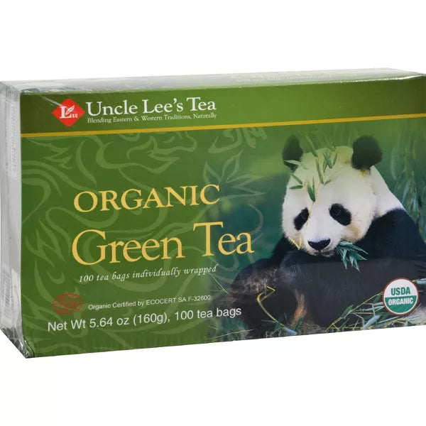 Uncle Lee`S Tea  Organic Legends Of China Green  1 Each  100 Bag