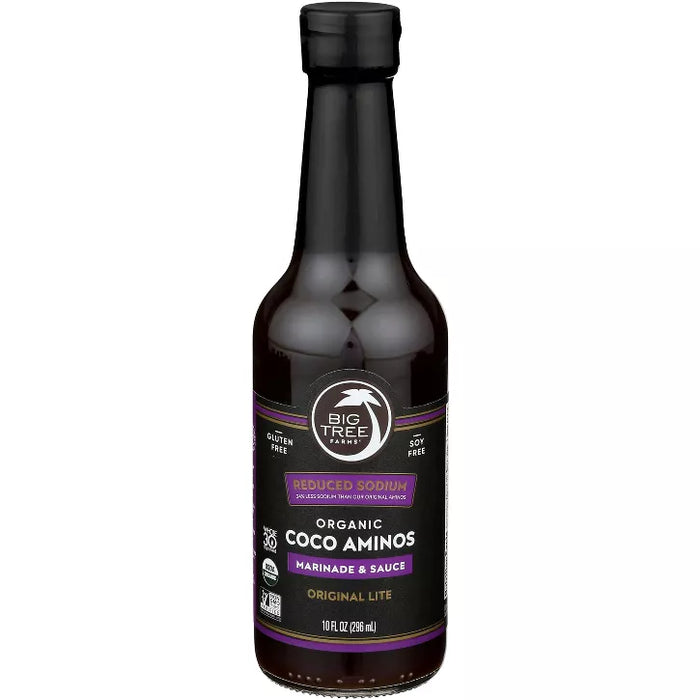 Big Tree Farms Marinade Sauce Coco Aminos Lite Organic 10 fl