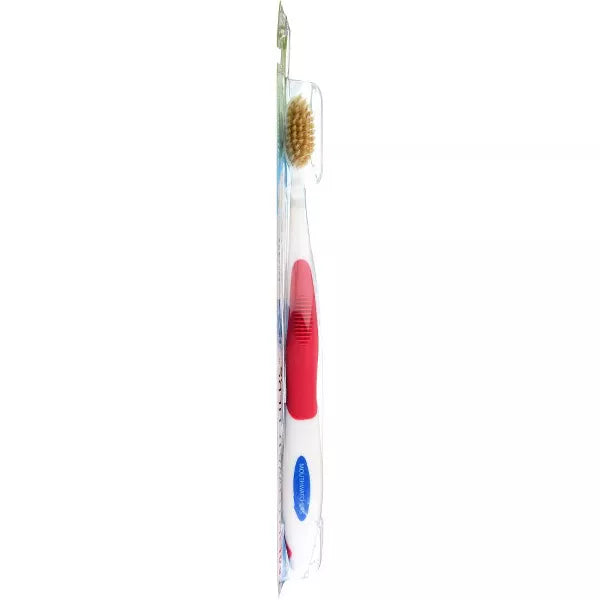 Doctor Plotka`S  Mouth Watchers A/B Adult Red Toothbrush  1 Each  1 Count