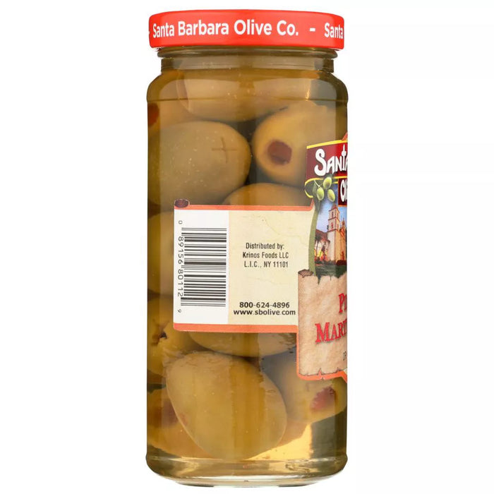 Santa Barbara Olive Co. Pimento Martini Stuffed Olives 5 oz