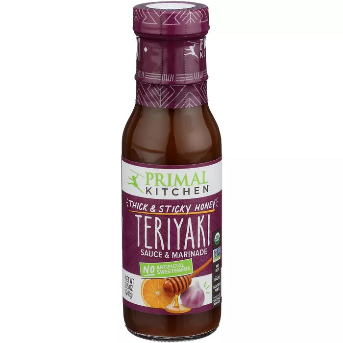 Primal Kitchen Teriyaki Sauce Marinade 8.5 oz