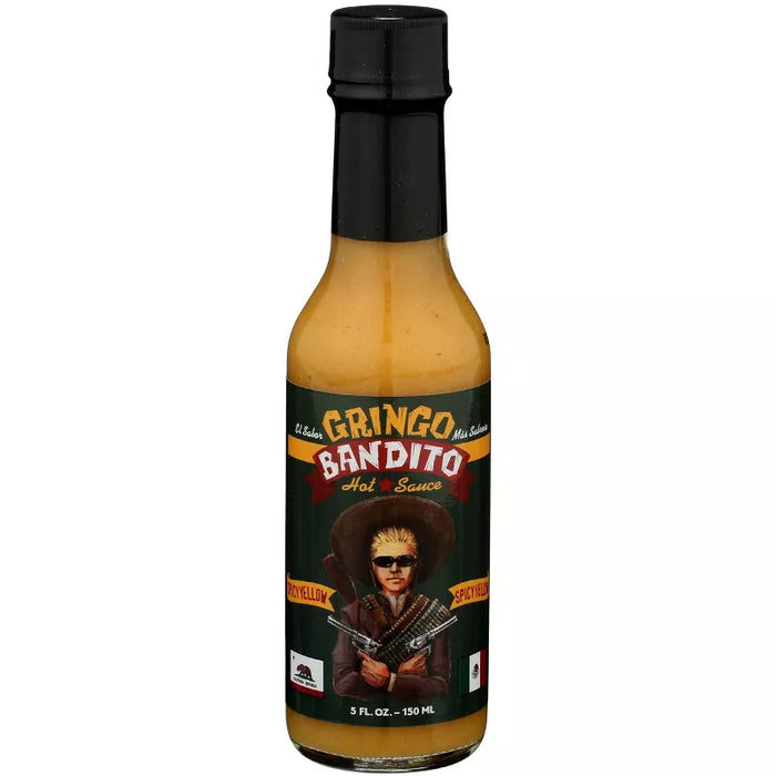 Gringo Bandito Gringo Hot Sauce Spicy Yellow 5 oz