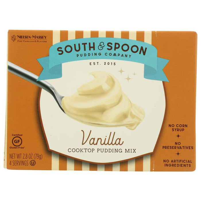 South & Spoon Vanilla Pudding Mix 2.8 Oz