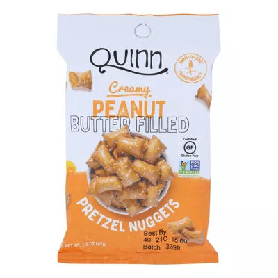 Quinn  Butter-Filled Pretzel Nug Peanut  1.5 Oz