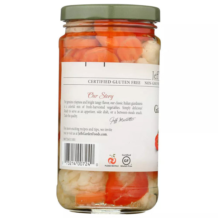 Jeff's Naturals Giardiniera 12 oz