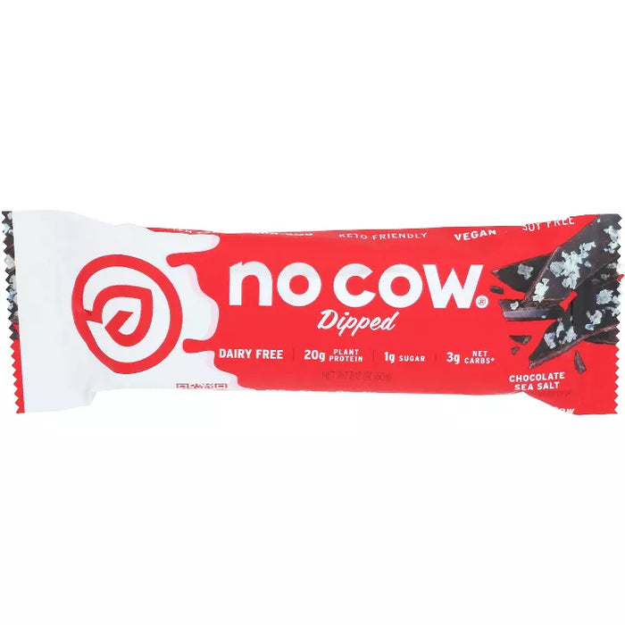 No Cow Bar Ssalt Choc Dipped 2.12 Oz