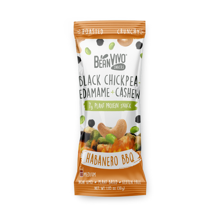 Beanvivo Chickpea Snack Mix Habanero BBQ 1.05 OZ