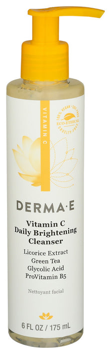 Derma E  Vitamin C Daily Brightening Cleanser  1 Each  6 Oz