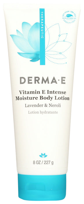Derma E Vitamin E Intense Moisture Body Lotion Lavender & Neroli 8 Oz