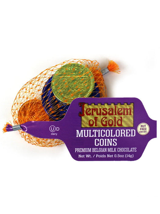 Kosher Nut-free Milk Chocolate Coins .50 Oz