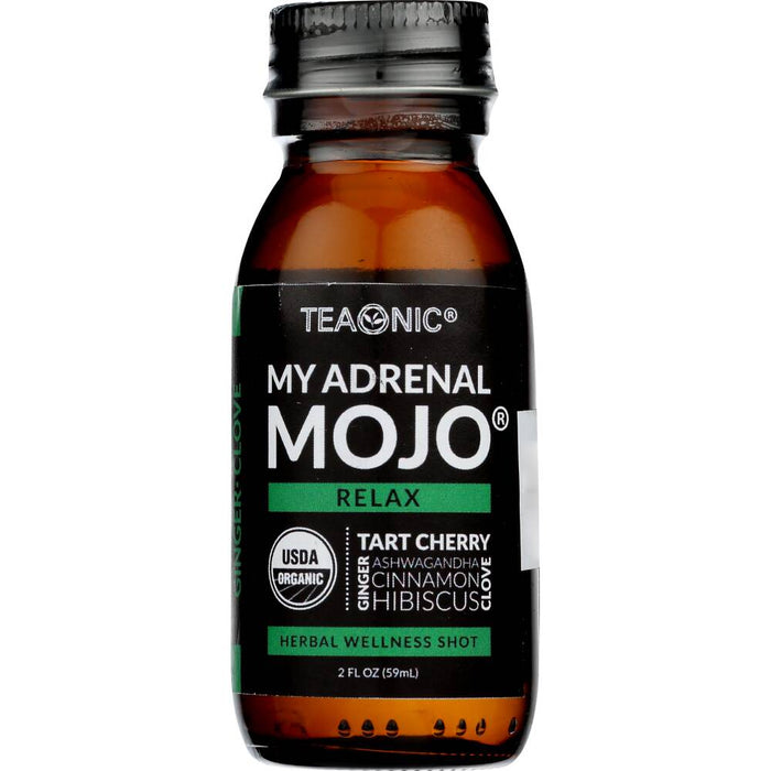 Teaonic  My Adrenal Mojo Relax Herbal Wellness Shot  2 Oz