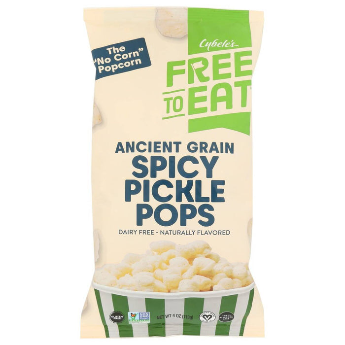 Cybele`s Free To Eat Popsncient Grain Spicy Pickle 4 OZ