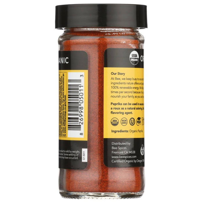 Bee Spices Paprika Og2 1.6 OZ