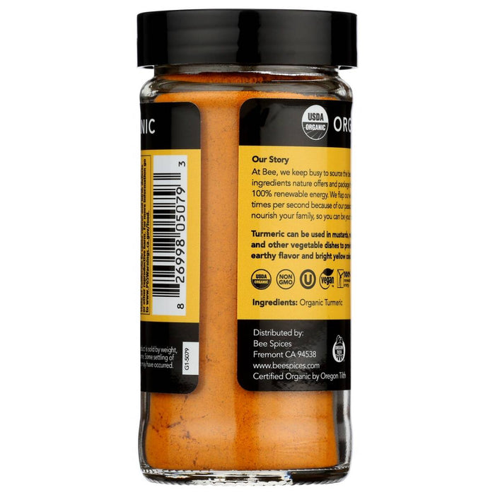 Bee Spices Turmeric Og2 1.9 OZ