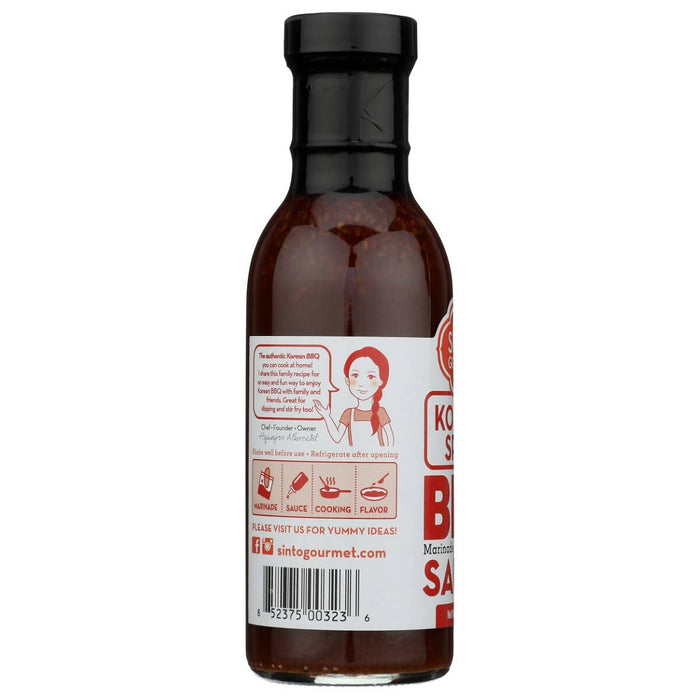 Sinto Gourmet Korean Spicy Bbq Sauce 12 Fo