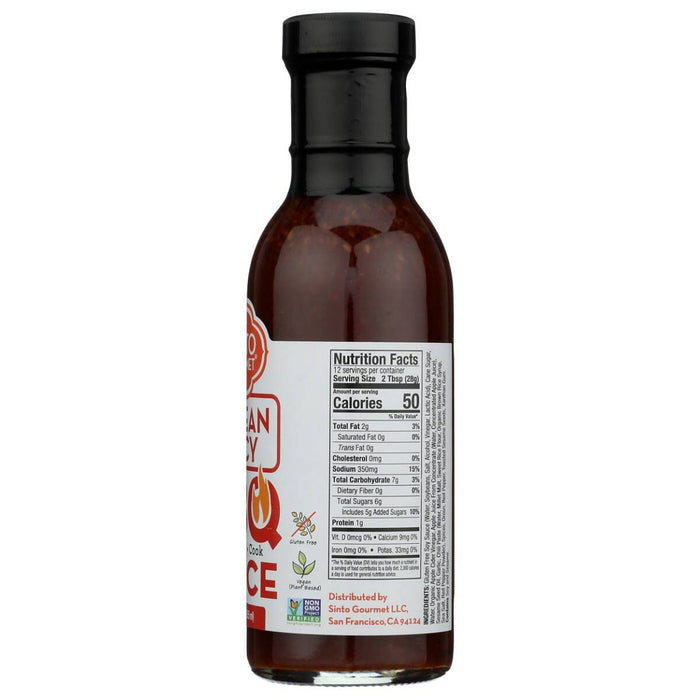 Sinto Gourmet Korean Spicy Bbq Sauce 12 Fo