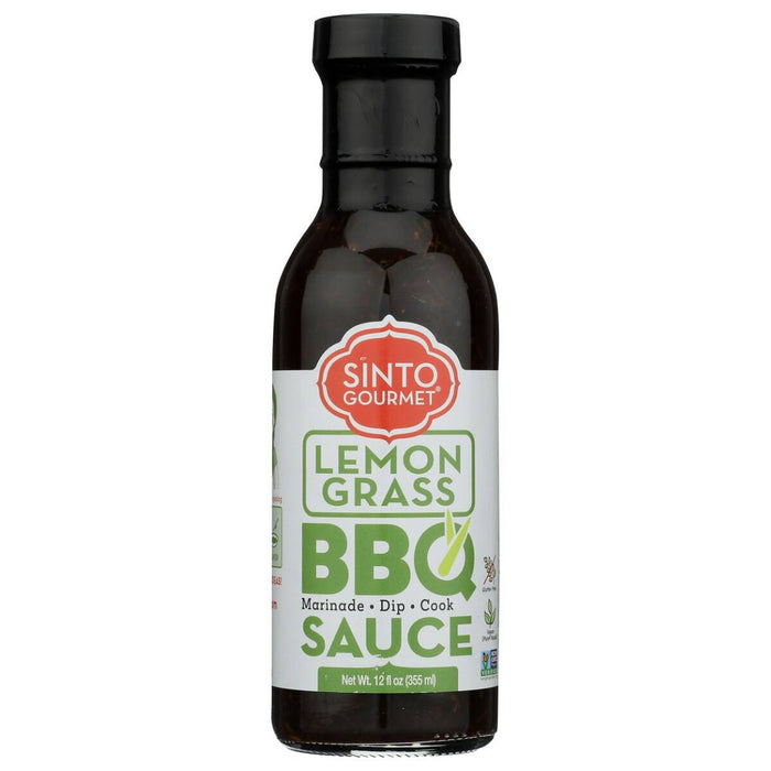 Sinto Gourmet Lemongrass Bbq Sauce 12 Fo