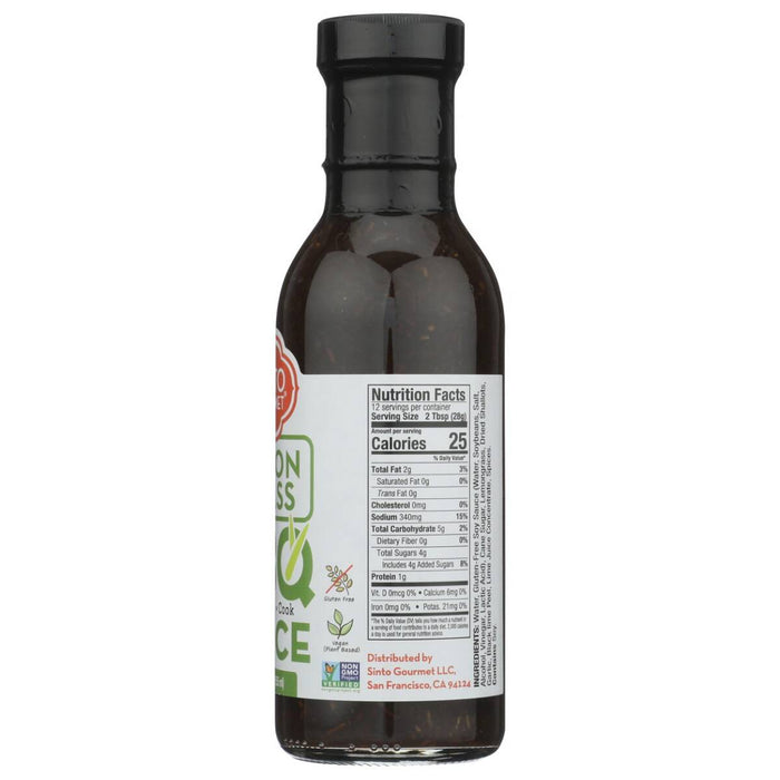 Sinto Gourmet Lemongrass Bbq Sauce 12 Fo