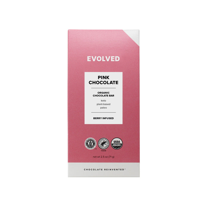 Evolved Pink Chocolate Bar  2.5 OZ