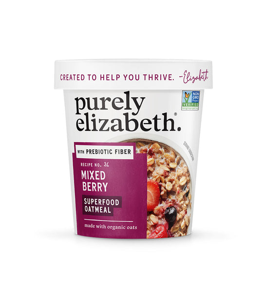 Purely Elizabeth  Oatmeal Cup Mixed Berry   1.76 Oz