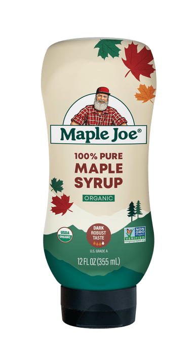 Maple Joe Pure Organic Maple Syrup 12 OZ