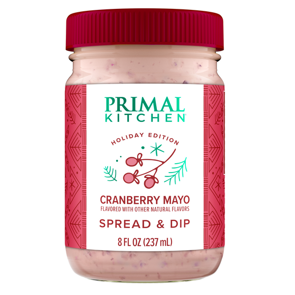 Primal Kitchen Cranberry Mayo Spread Dip 8 oz