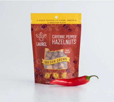Laurel Foods Cayenne Pepper Hazelnuts 4 oz