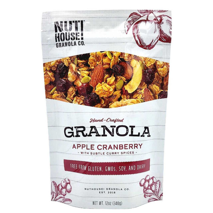 Nuthouse Granola Co Granola  Apple Cranberry 12 OZ