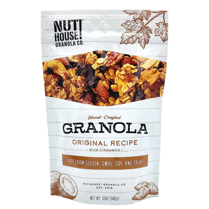 Nuthouse Granola Co  Granola Original Recipe 12 OZ