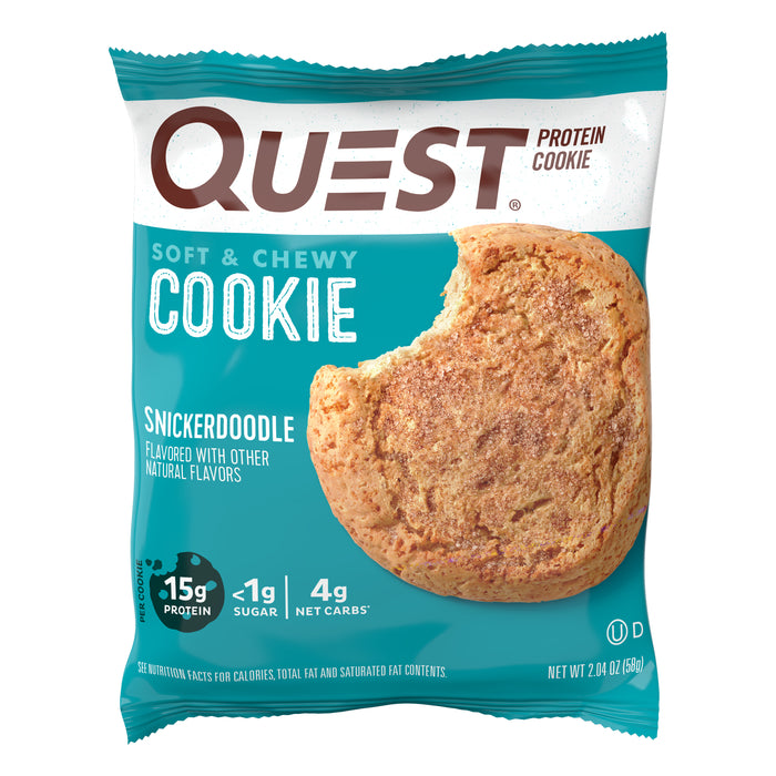 Quest Nutrition  Protein Cookie Snickerdoodle  2.04 Oz