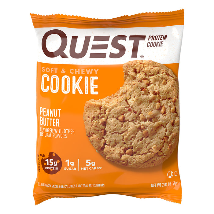 Quest Nutrition  Protein Cookie Peanut Butter  2.04 Oz