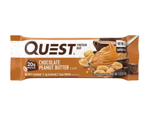 Quest Nutrition  Protein Bar Chocolate Peanut Butter   2.12 Oz