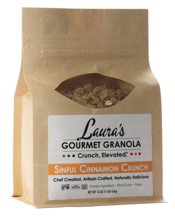 Laura`S Gourmet Granola  Sinful Cinnamon Crunch   16 Oz