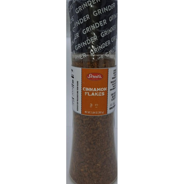 Streits Cinnamon Flakes In Grinder 5.64 OZ