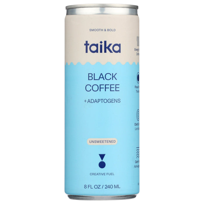 Taika  Coffee Black Adaptogens   8.4 oz