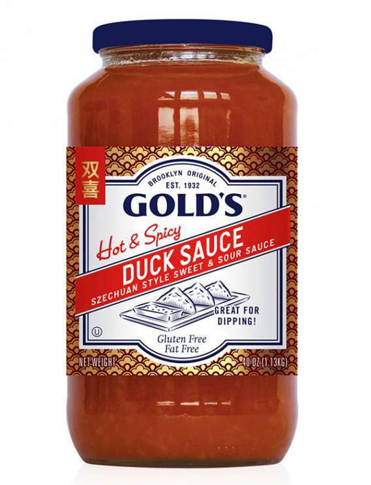 Golds Hot Spicy Duck Sauce 40 fl