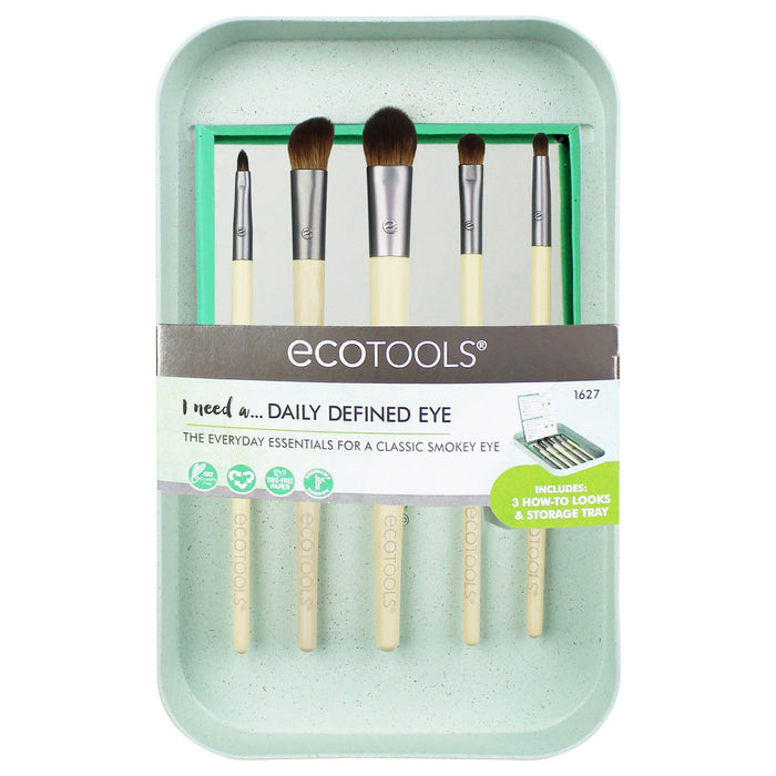 Eco Tools  S Daily Defined Eye Makeup Brush Kit   1 Ct